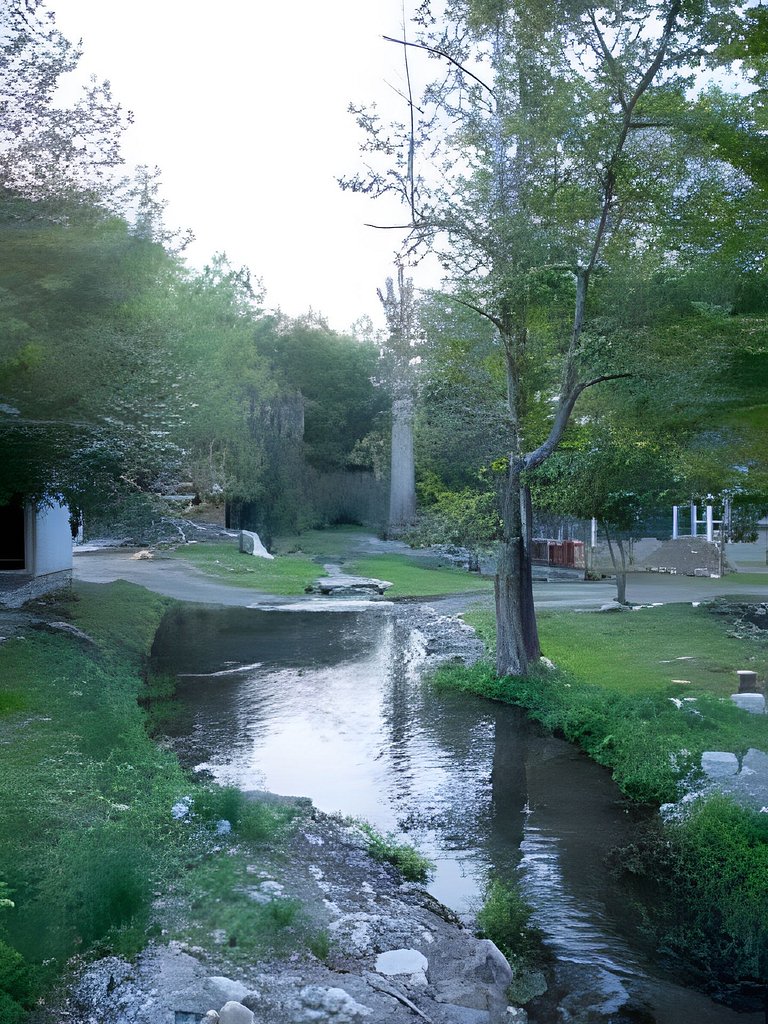 Hermosa cabaña en la montaña