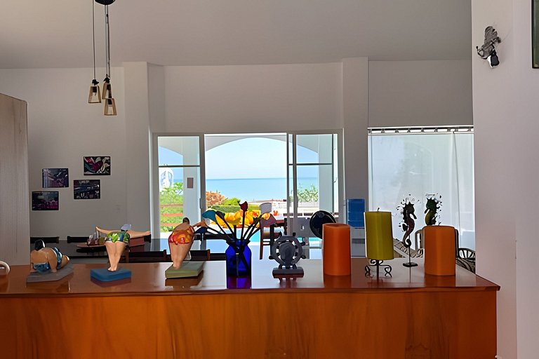 Hermosa casa en Jama Campay con vista al mar