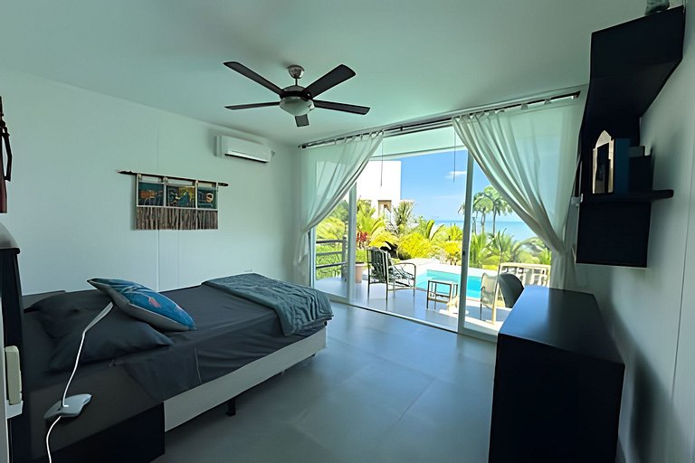 Hermosa casa con vista al mar en Jama Campay