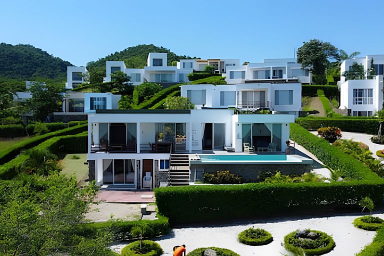 Hermosa casa con vista al mar en Jama Campay