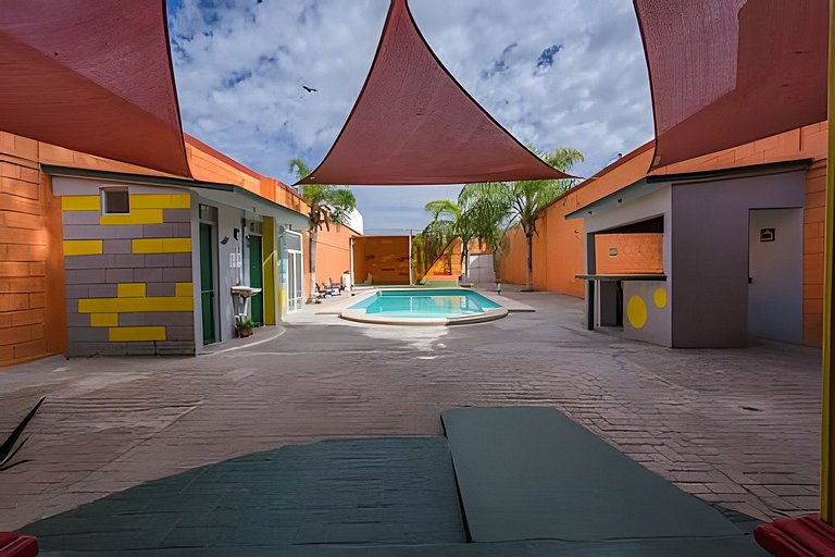 Hermosa Casa con Alberca 1 Habitación