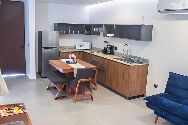 Magnífico depa con terraza privada en Mérida