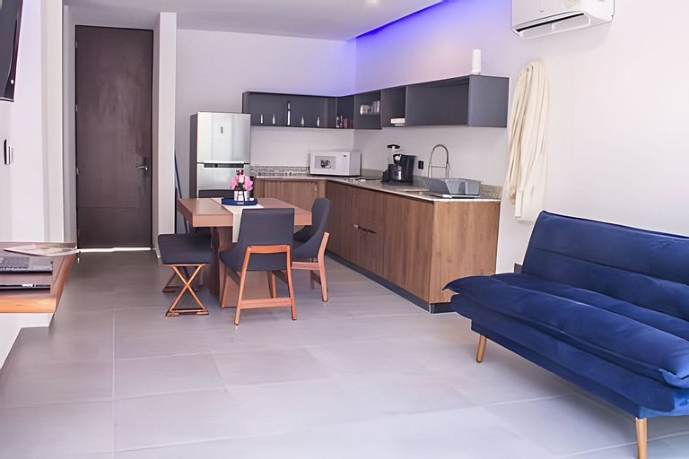 Magnífico depa con terraza privada en Mérida