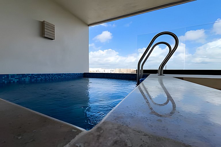 Departamento con alberca privada en Tulum