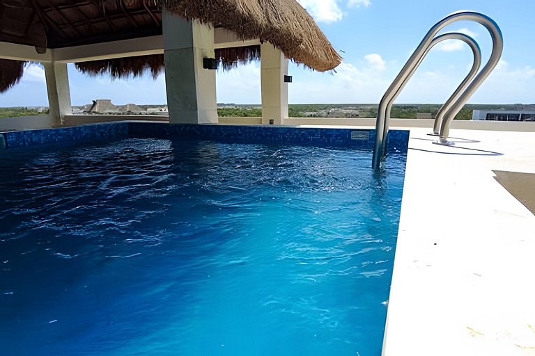 Departamento con alberca privada en Tulum