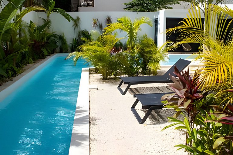 Departamento con alberca privada en Tulum