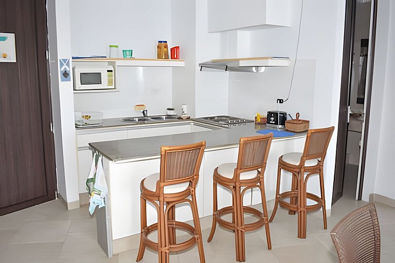 Hermoso Departamento en Tonsupa con vista al mar